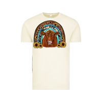 Red Angus Rainbow Vintage Tee | Teevron