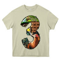 Mossy farm life alphabet numbers 3 Heavy Core Tee - BundleAndBundleShop