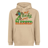 Mushroom Not lucky just Blessed with Cross St. Patricks day Heavyweight Hoodie - HowdyJamesFarm