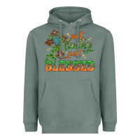 Sage Not lucky just Blessed with Cross St. Patricks day Heavyweight Hoodie - HowdyJamesFarm