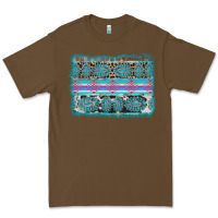 Cacao turquoise gemstone background Premium Tee - AdoDesignShop
