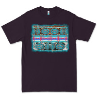 Plum turquoise gemstone background Premium Tee - AdoDesignShop