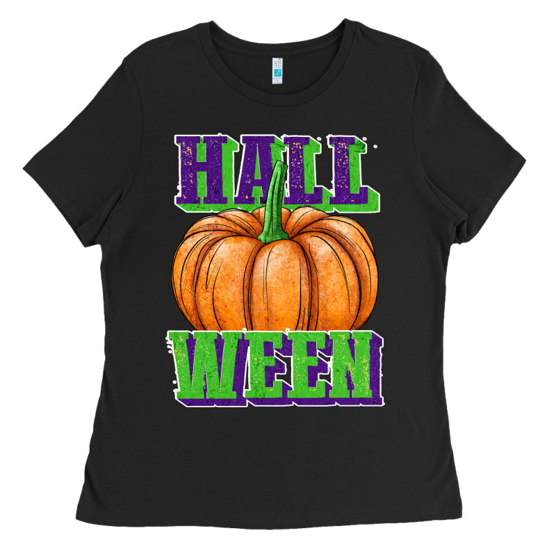 Hall O Ween Ladies Tee by JahusDesignShop | Teevron