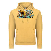 Vintage Mustard love like jesus sunflowers Vintage Hoodie - NancyCooperArtShop