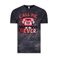 Cloud Black call me never Vintage Tee - MaliasSmallBusiness