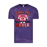 Cloud Purple call me never Vintage Tee - MaliasSmallBusiness
