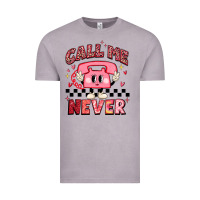 Vintage Zinc call me never Vintage Tee - MaliasSmallBusiness