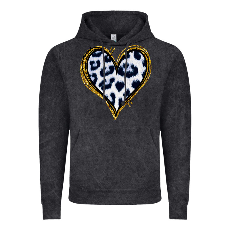 Dalmatians Heart Gold Glitter Vintage Hoodie by Jasminsmagicworld | Teevron