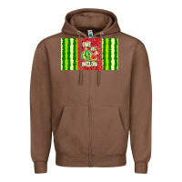 Chestnut one in a melon Zipper Hoodie - TumblerDesignByShophia