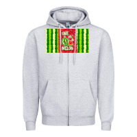 Heather Grey one in a melon Zipper Hoodie - TumblerDesignByShophia