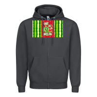Smoke one in a melon Zipper Hoodie - TumblerDesignByShophia