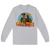 Moon Dust Fall Vibes Turkey Long Sleeve Tee - LillyAllenDesigns