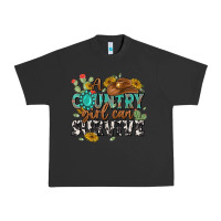 Pigment Black a country girl can survive Urban Heavy Tee - MaliasSmallBusiness