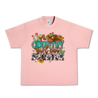 Salmon a country girl can survive Urban Heavy Tee - MaliasSmallBusiness