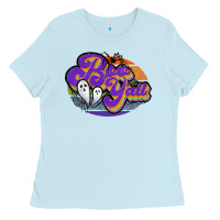 Baby Blue boo y'all Ladies Tee - JahusDesignShop