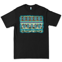 Black turquoise gemstone background Premium Tee - AdoDesignShop
