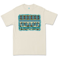 Bone turquoise gemstone background Premium Tee - AdoDesignShop