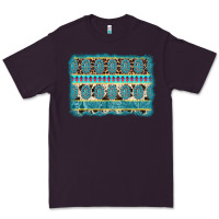 Plum turquoise gemstone background Premium Tee - AdoDesignShop