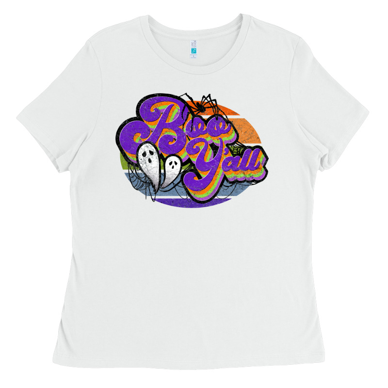 Boo Y'all Ladies Tee by JahusDesignShop | Teevron