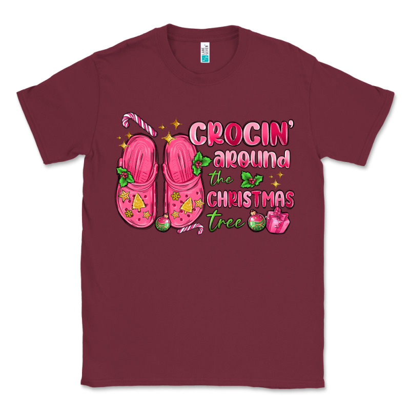 Crocin' Around The Christmas Tree Classic Tee by MaliasSmallBusiness | Teevron