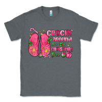 Charcoal Heather crocin' around the christmas tree Classic Tee - MaliasSmallBusiness