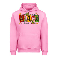 Fuchsia Pink black Urban Hoodie - LillyAllenDesigns