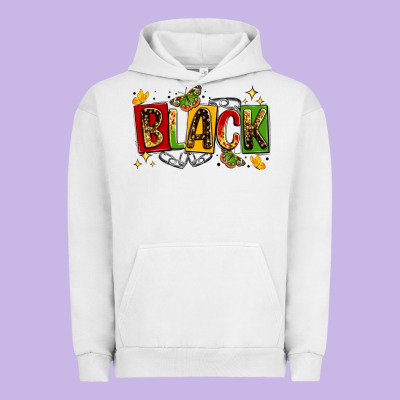 Black Urban Hoodie Designed By Lillyallendesigns