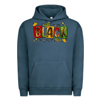 Pigment Midnight Navy black Urban Hoodie - LillyAllenDesigns