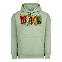 Pigment Oil Green black Urban Hoodie - LillyAllenDesigns