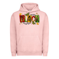 Pigment Salmon black Urban Hoodie - LillyAllenDesigns
