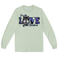 Matcha For The Love Of The Wolves Long Sleeve Tee - RanaPortraitStore