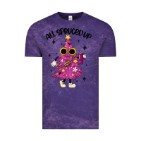 Cloud Purple all spruced up Vintage Tee - MaliasSmallBusiness