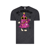 Vintage Black all spruced up Vintage Tee - MaliasSmallBusiness