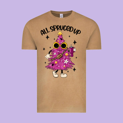 All Spruced Up Vintage Tee Designed By Maliassmallbusiness