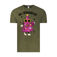 Vintage Olive all spruced up Vintage Tee - MaliasSmallBusiness