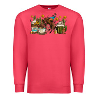 Cardinal rodeo cowboy coffee cups Premium Sweatshirt - OliviaCreatesArt