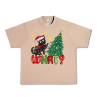 Burro christmas  cat  what Urban Heavy Tee - MaliasSmallBusiness
