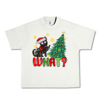 Pistachio christmas  cat  what Urban Heavy Tee - MaliasSmallBusiness