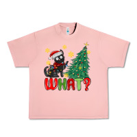 Salmon christmas  cat  what Urban Heavy Tee - MaliasSmallBusiness