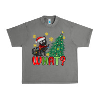 Tornado christmas  cat  what Urban Heavy Tee - MaliasSmallBusiness