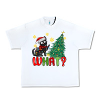 White christmas  cat  what Urban Heavy Tee - MaliasSmallBusiness