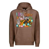 Chestnut I dig Easter Day Premium Hoodie - HowdyJamesFarm