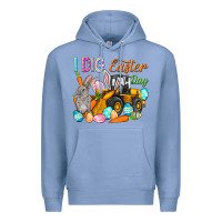 Colony Blue I dig Easter Day Premium Hoodie - HowdyJamesFarm