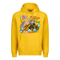 Lemon I dig Easter Day Premium Hoodie - HowdyJamesFarm