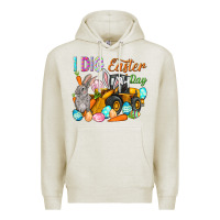 Oatmeal Heather I dig Easter Day Premium Hoodie - HowdyJamesFarm