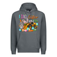 Rock I dig Easter Day Premium Hoodie - HowdyJamesFarm