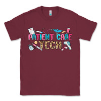 Burgundy patient care tech Classic Tee - MaliasSmallBusiness