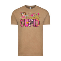 Vintage Coffee i am with cupid Vintage Tee - NancyCooperArtShop
