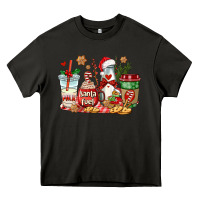 Asphalt santa fuel coffee cups Heavy Core Tee - AdoDesignShop