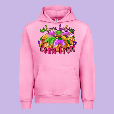 Where Babies Come From Urban Hoodie Designed By Lillyallendesigns